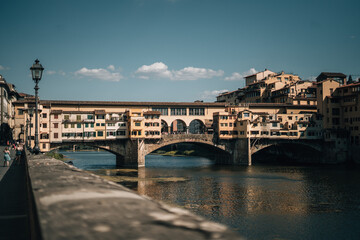 Fototapeta na wymiar Brücke in Florenz. 