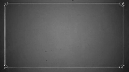 The effect of retro film with damage and scratches. Retro background. A re-created film frame from the silent movies era. Old Silent Film Style Frame.