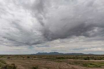 Scenic western New Mexico vista under dramatic monsoonal sky