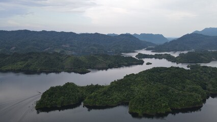 The Mountains and Fjords of Milford Sound and Doubtful Sound, New Zealand. Bengoh Valley, Sarawak.