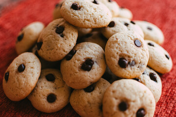 galletas con chips de chocolate