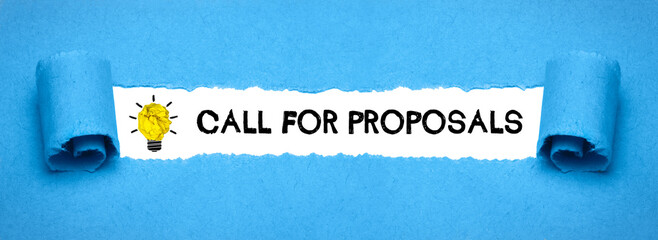 Call For Proposals