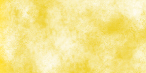 Yellow watercolor painted texture background, brush painted yellow grunge texture with grainy stains, old yellow paper texture, Abstract Painting of Yellow textured, yellow background vector backdrop.