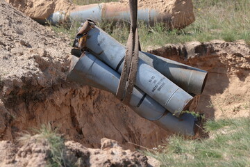 Russian Aerial Bombs And Unexploded Ordnance Disposal Near Chernihiv, Ukraine