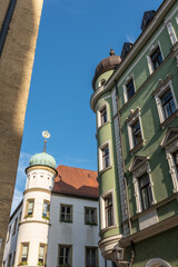Fototapeta na wymiar Regensburg Fassaden