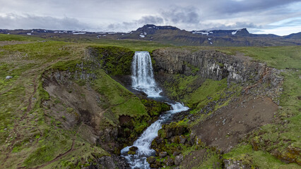 Svodufoss Waterfall