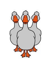 Team süße Gänse Crew  © Style-o-Mat-Design