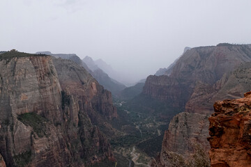 Observation Point Zion NP Utah USA