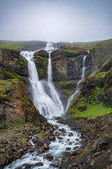 Obraz premium Rjukandafoss Waterfall