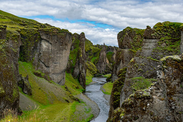 Fjadrargljufur Canyon