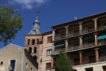 Fototapeta na wymiar Classic architecture in Segovia, Spain