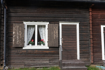 Old house - Bonnstan - the farmers' town in Skellefteå. In Sweden there have been more than 70...