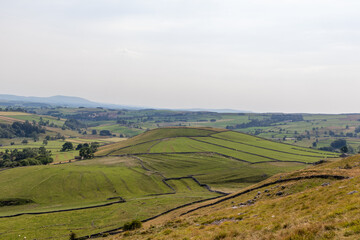 Obraz premium landscape with green hills