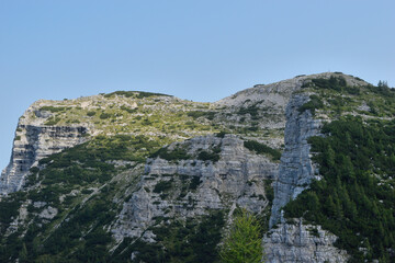 view from the top of the cliff