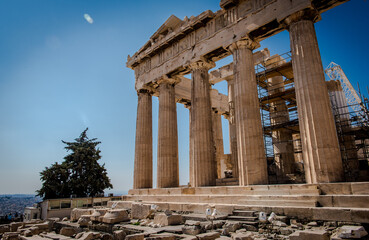 Ruins and Pillars of the ancient world