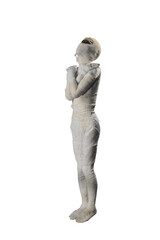Mummy standing