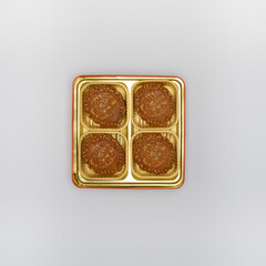 4 Moon Cakes in a box