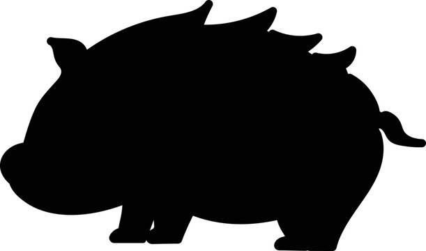 猪 シルエット Images Browse 7 Stock Photos Vectors And Video Adobe Stock