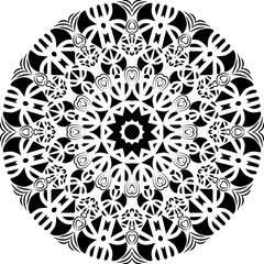Premium Vector decorative mandala design. colouring mandala design