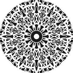 Premium Vector decorative mandala design. colouring mandala design