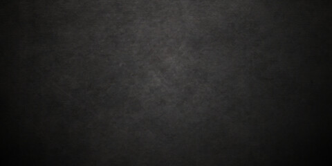 Dark cracked backdrop black grunge textured concrete background. Panorama dark grey black slate background or texture. Vector black concrete texture. Stone wall background.