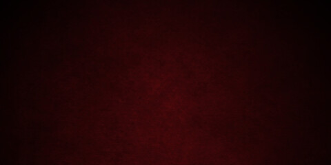 Red and black grunge textured concrete backdrop background. Panorama dark red and black slate background or texture. Vector red concrete texture. Stone wall background.