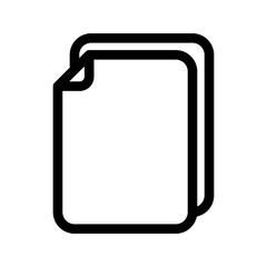 File icon. document sign. vector illustration