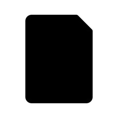 File icon. document sign. vector illustration
