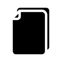 File icon. document sign. vector illustration