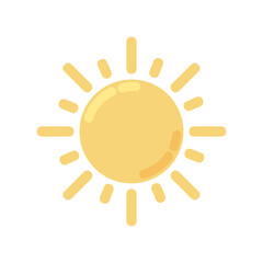 sun cartoon icon
