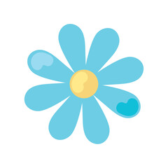 flower cartoon icon