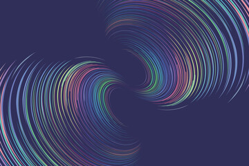 Colorful spiral swirls abstract texture background