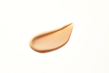 cream isolated on white background
