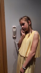 man talking on the phone