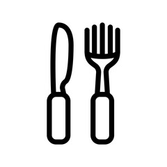 Fork icon template