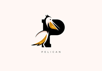PELICAN P MONOGRAM