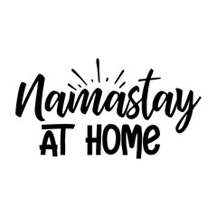Namastay at Home svg