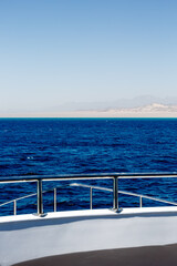 Detail from a ship in Red sea near Chram el Sheikh
