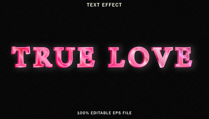 True LoveText Style Effect