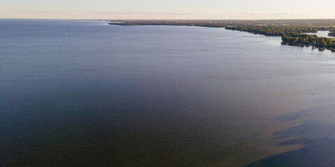 Shore of Lake Winnebago in Wisconsin