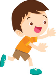 children or kids cartoon character
