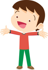 children or kids cartoon character