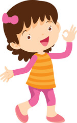 children or kids cartoon character