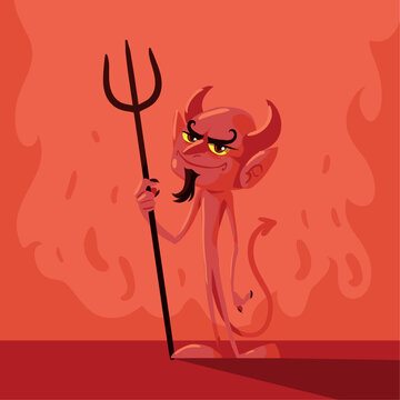 halloween devil character