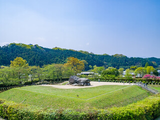 Ishibutai Kofun in Aska, Nara, Special Historic Site of Japan