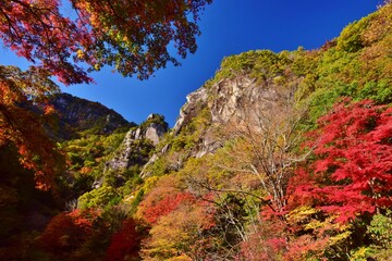 御岳昇仙峡　秋景色