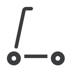 Toy Scooter Icon