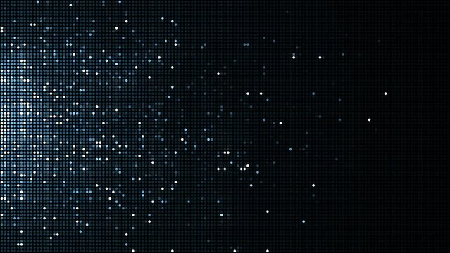 サイバー パーティクル ドット 電光 BG07_CYAN