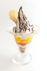 チョコレートパフェ