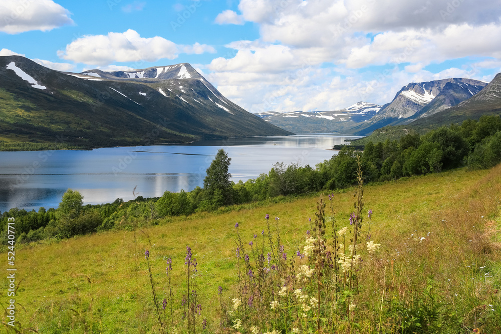 Sticker Lake Gjevillvatnet, Norway